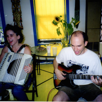 Open Gwen Snyder & Jon Feinberg, rehearsal 1998 (Penny Arcade)