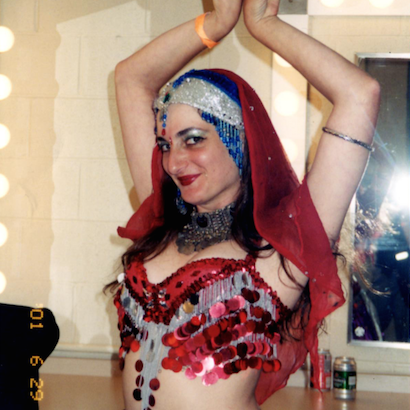 Open Julia Arenson, COB belly dancer, 2001 (Penny Arcade)