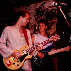 Open With Cindy Rickmond, CBGB, 1990 (John Friedah)